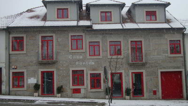 Casa Fontes Hotel Pedras Salgadas Luaran gambar